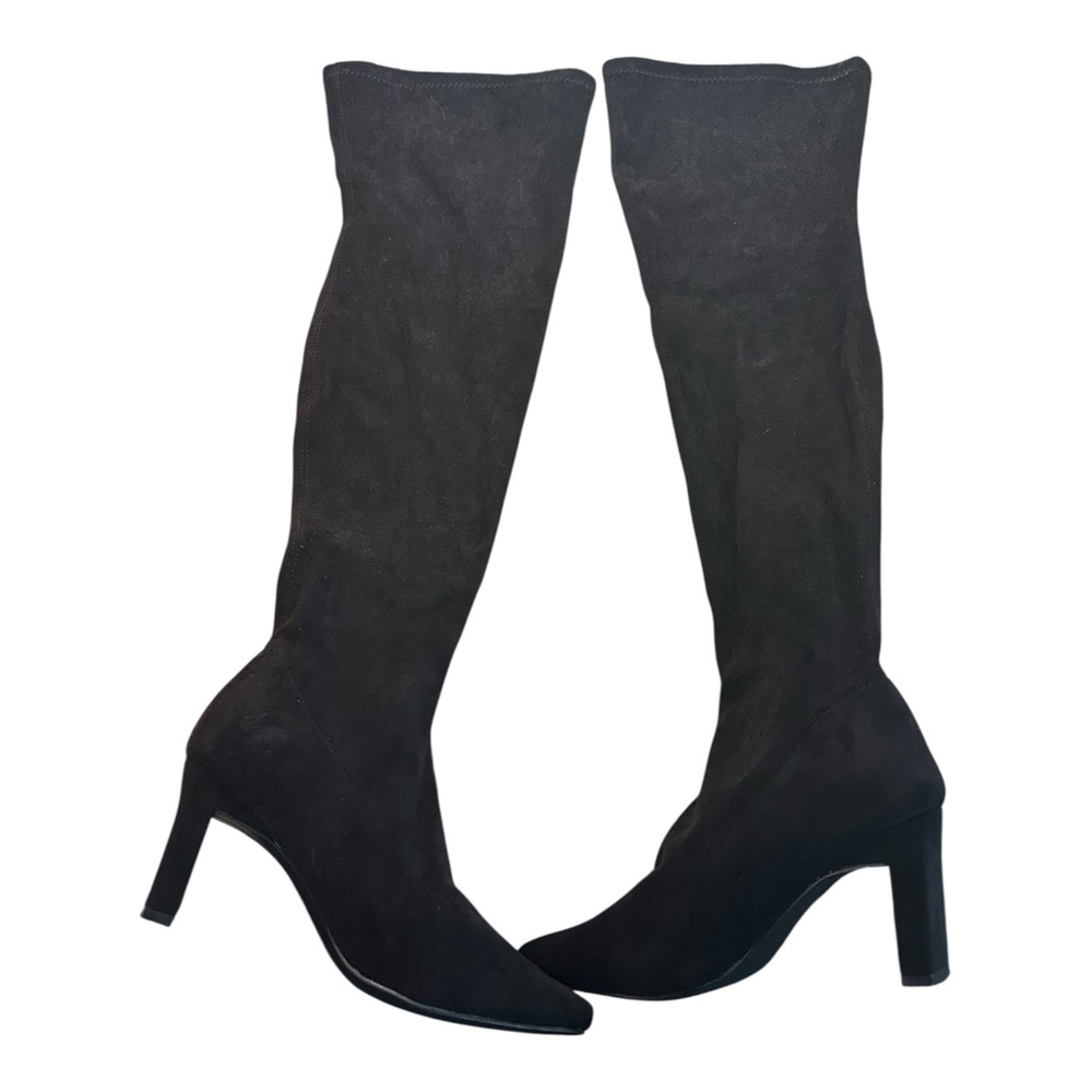 French Connection Charli Suede‎ Over-The-Knee Boot Heels Size 7.5